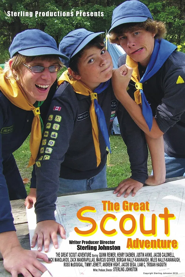 The Great Scout Adventure poster background
