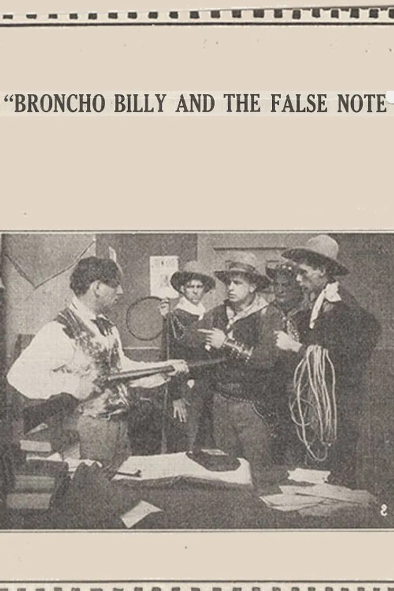 Broncho Billy and the False Note poster background