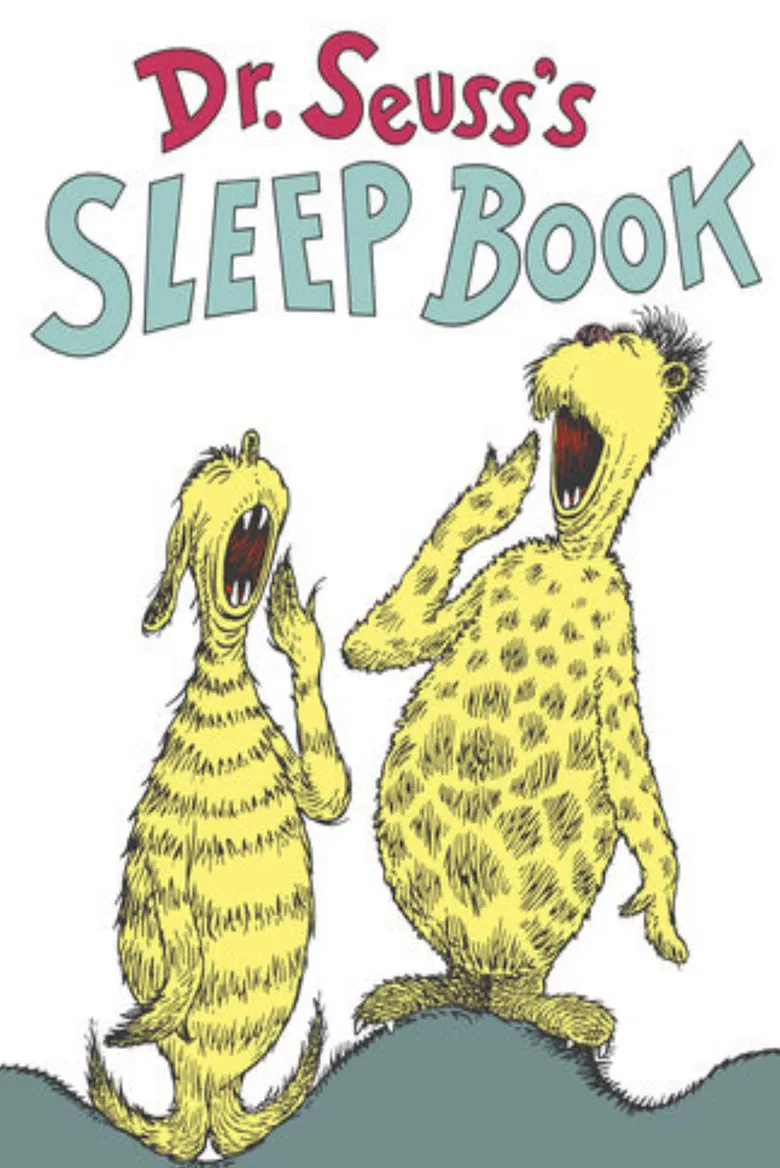 Dr. Seuss's Sleep Book poster background