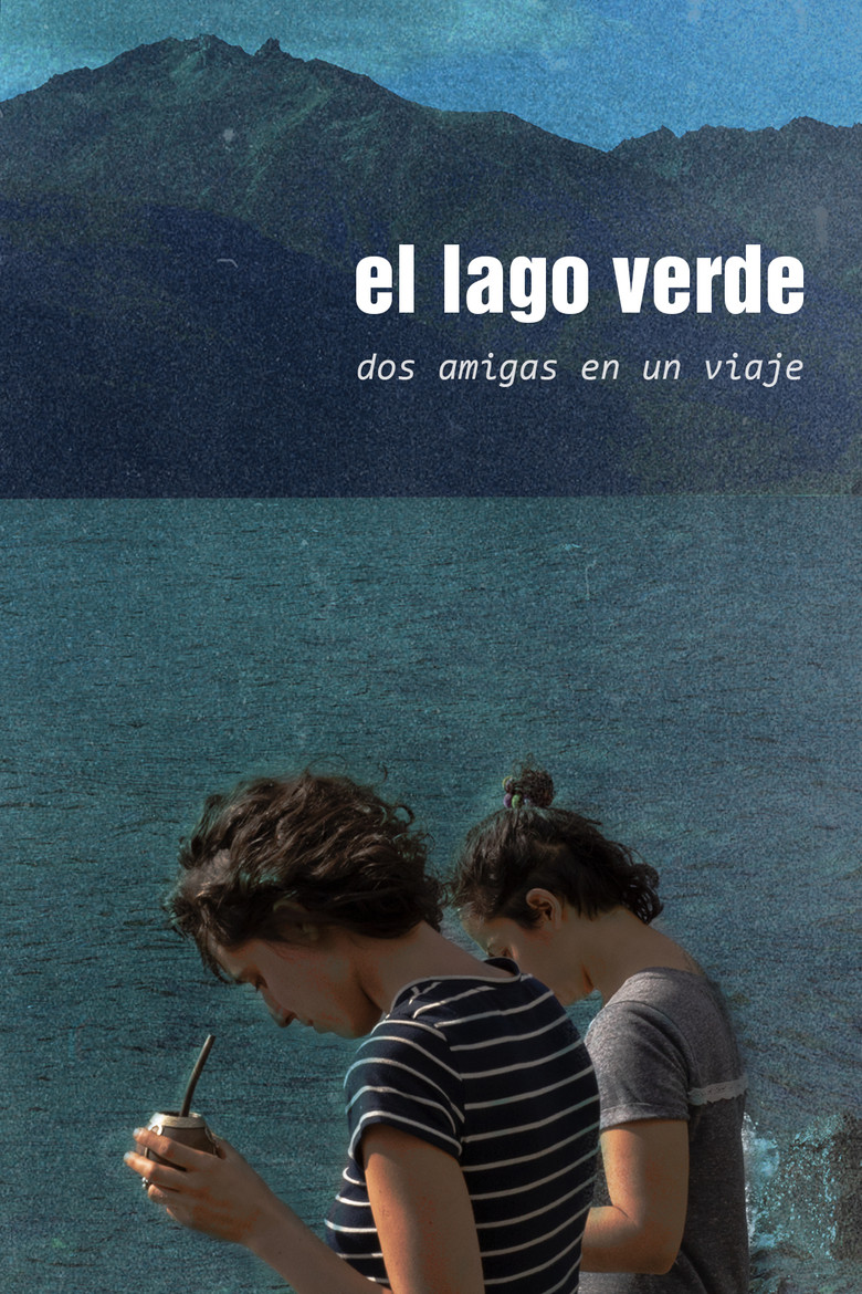El lago verde poster background