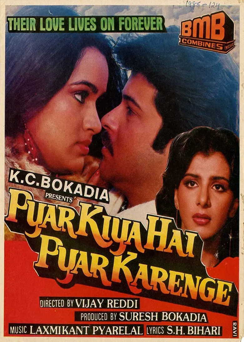 Pyar Kiya Hai Pyar Karenge poster background