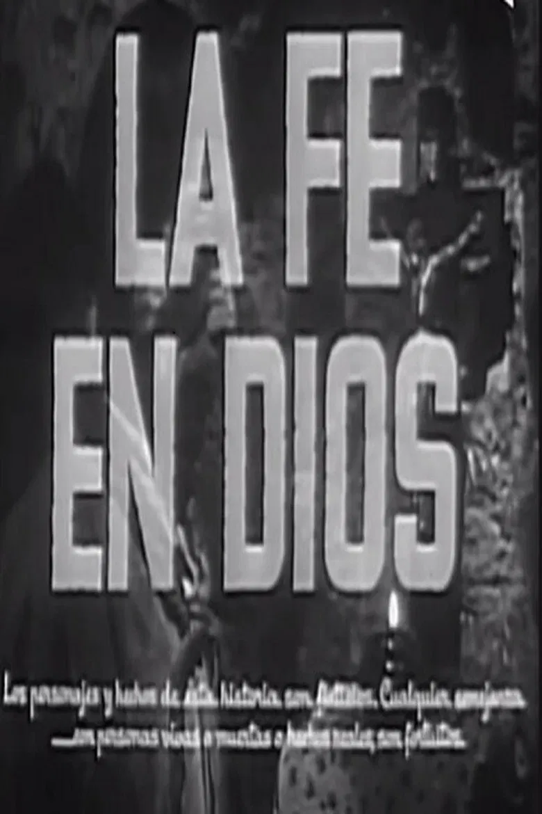 La fe en Dios poster background