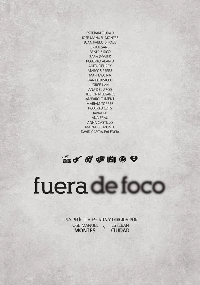 Fuera de Foco poster background