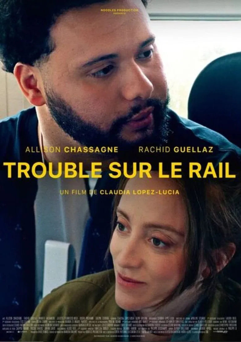 Trouble sur le rail poster background
