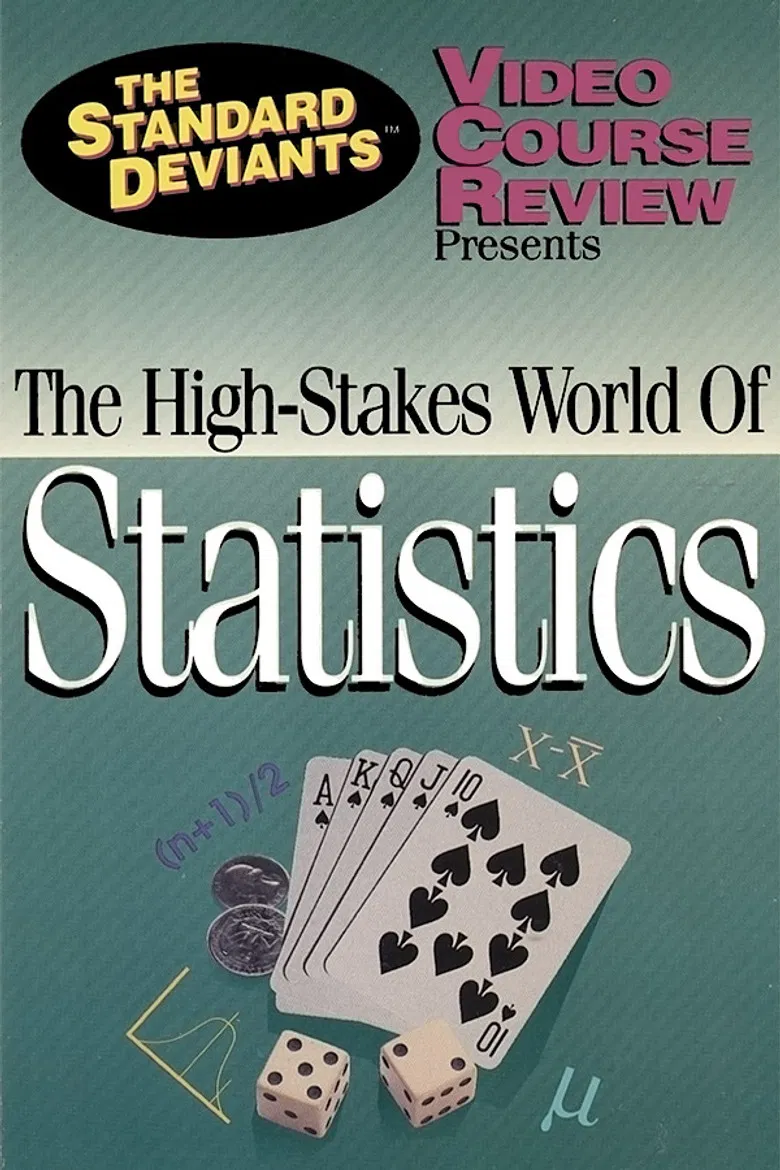 The Standard Deviants Video Course Review: The High-Stakes World of Statistics poster background