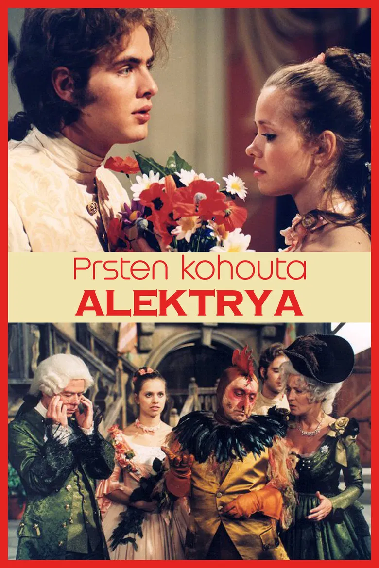 Prsten kohouta Alektrya poster background