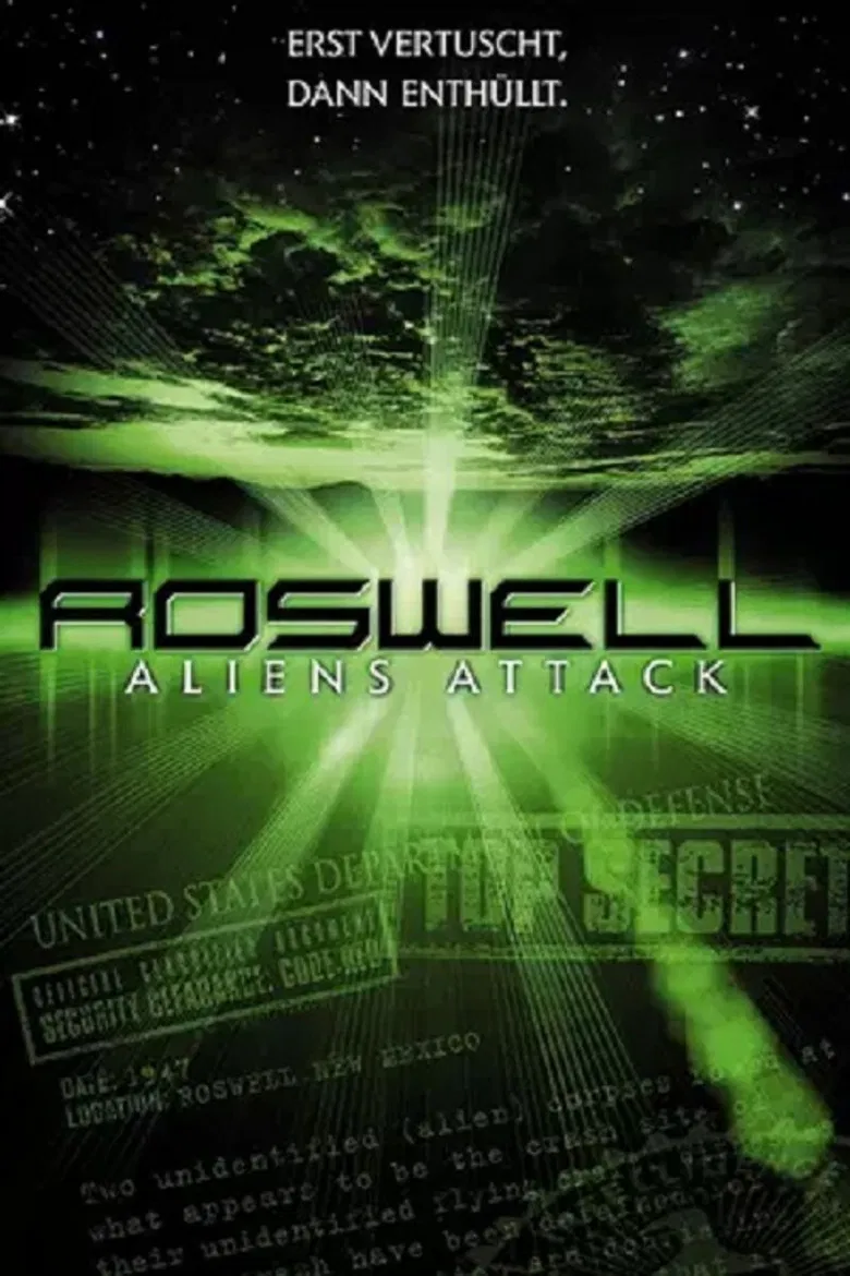 Roswell: The Aliens Attack poster background