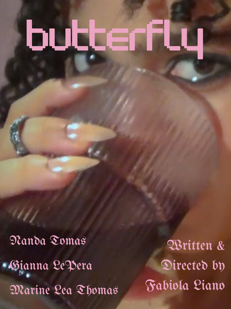 Butterfly poster background