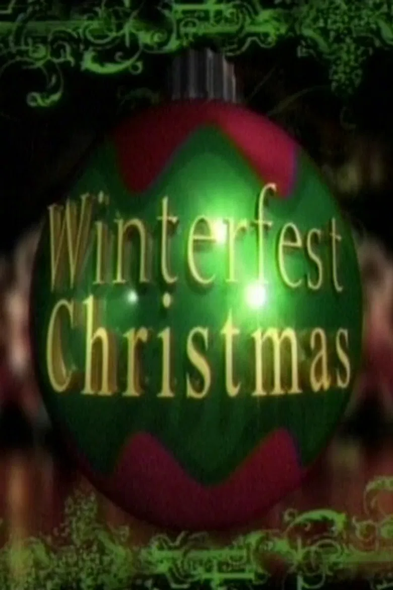 A Great American Country Winterfest Christmas poster background