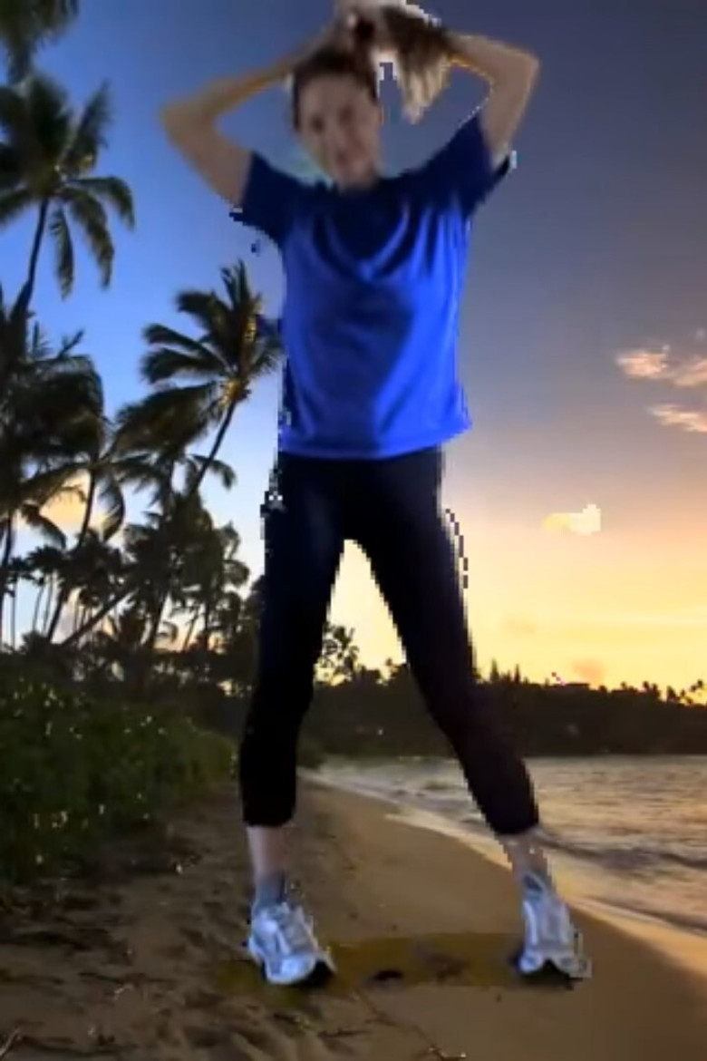 tropical hair poster background