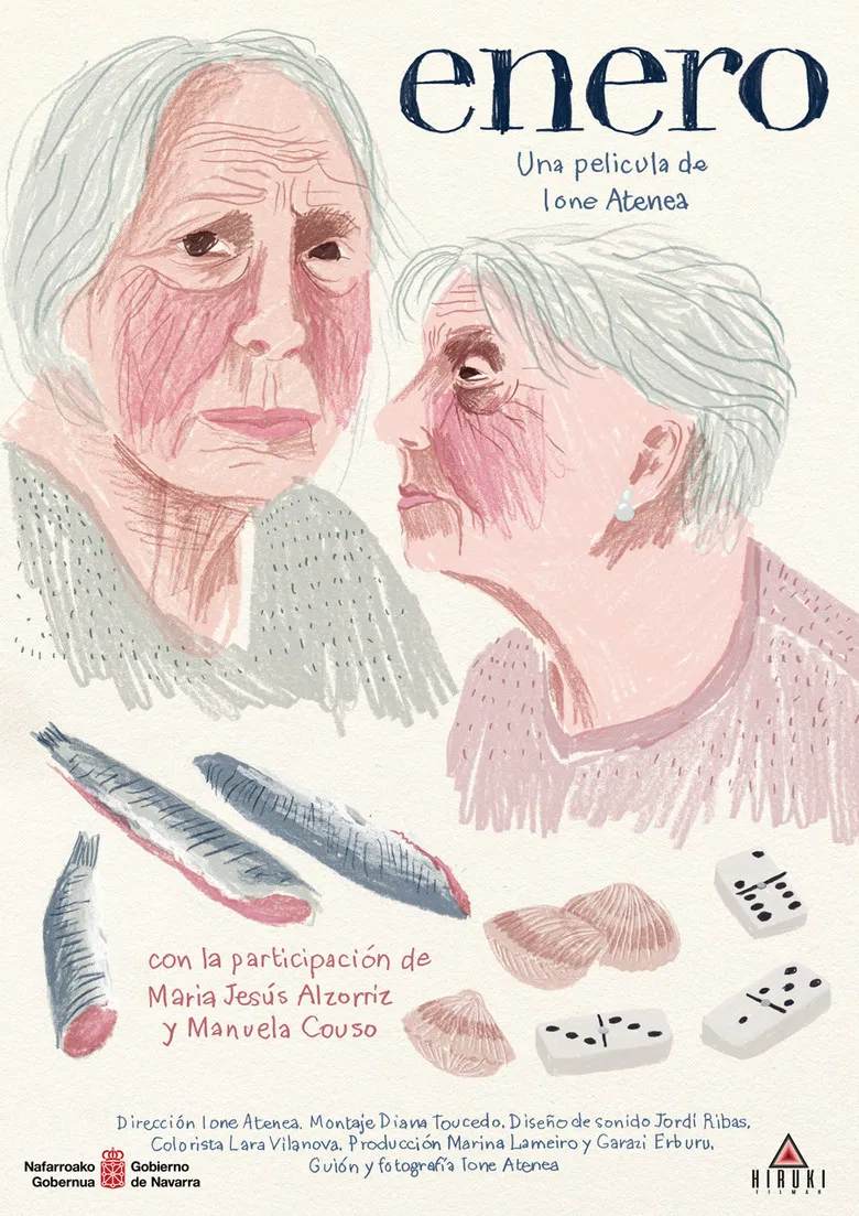 January poster background