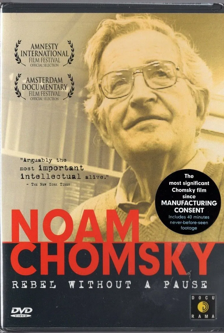 Noam Chomsky: Rebel Without a Pause poster background
