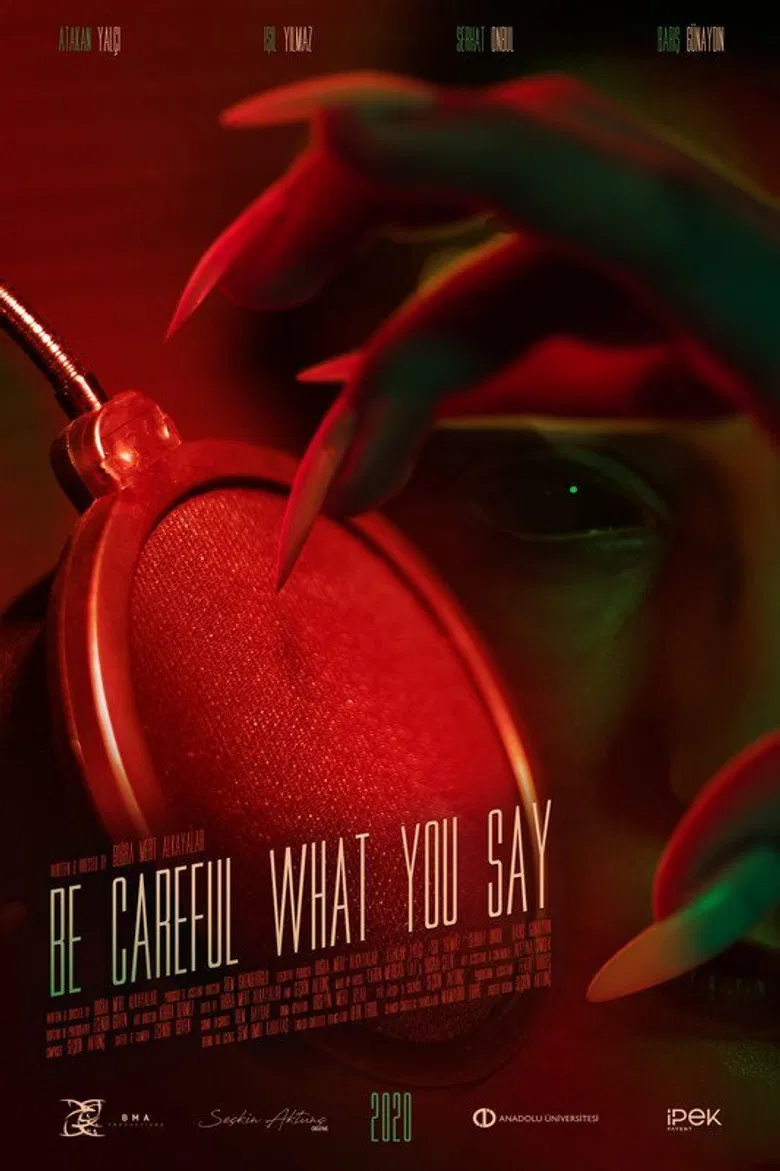 Be Careful What You Say poster background