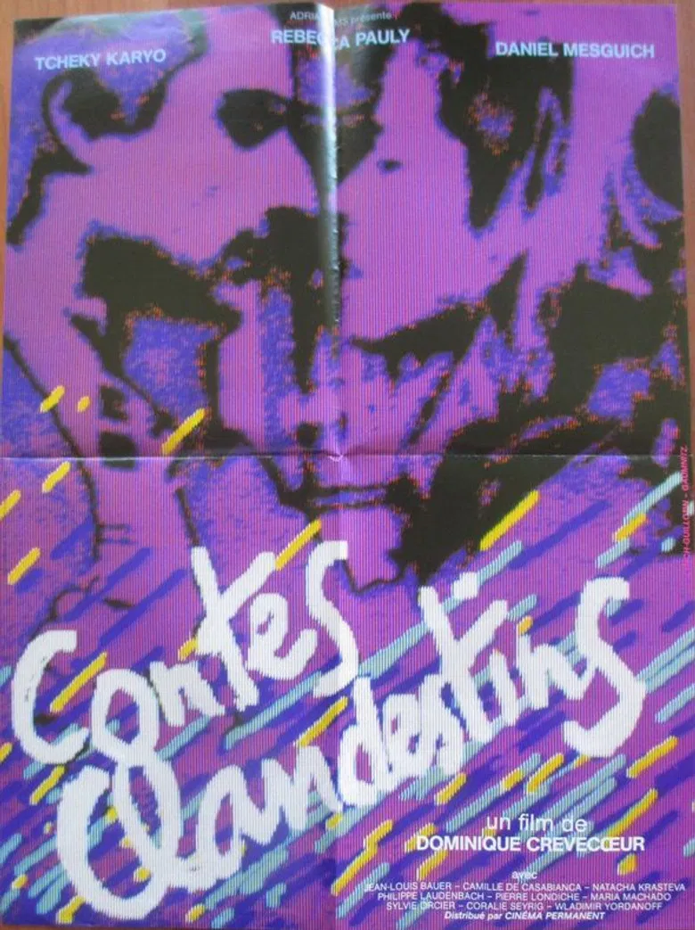 Contes clandestins poster background