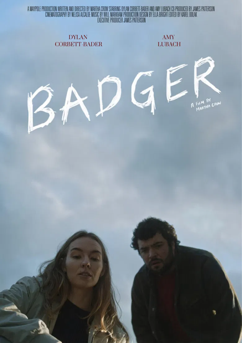 Badger poster background