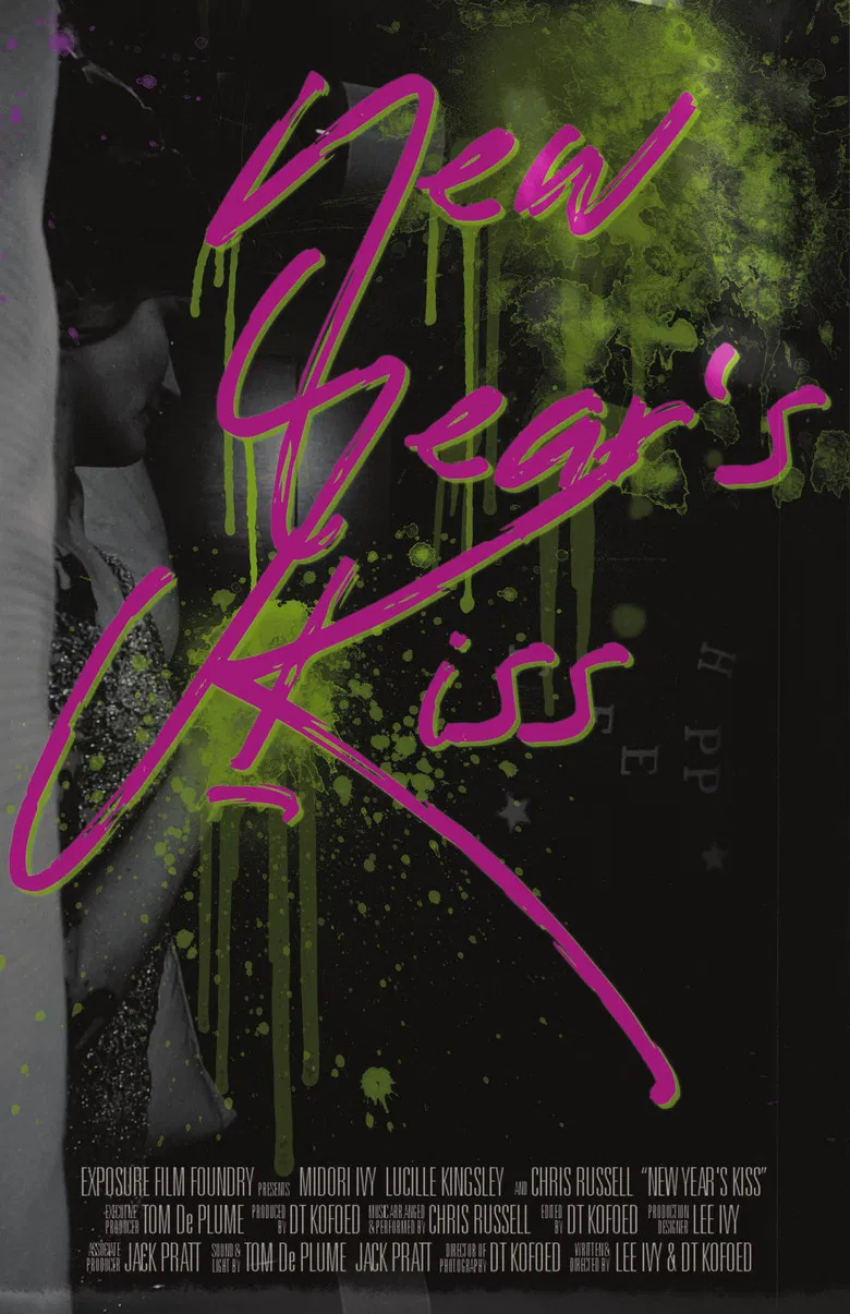 New Year's Kiss poster background