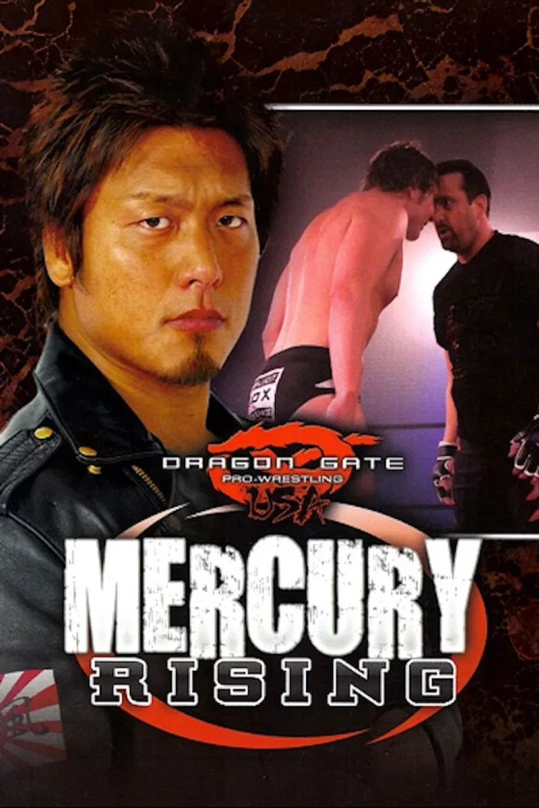Dragon Gate USA: Mercury Rising poster background