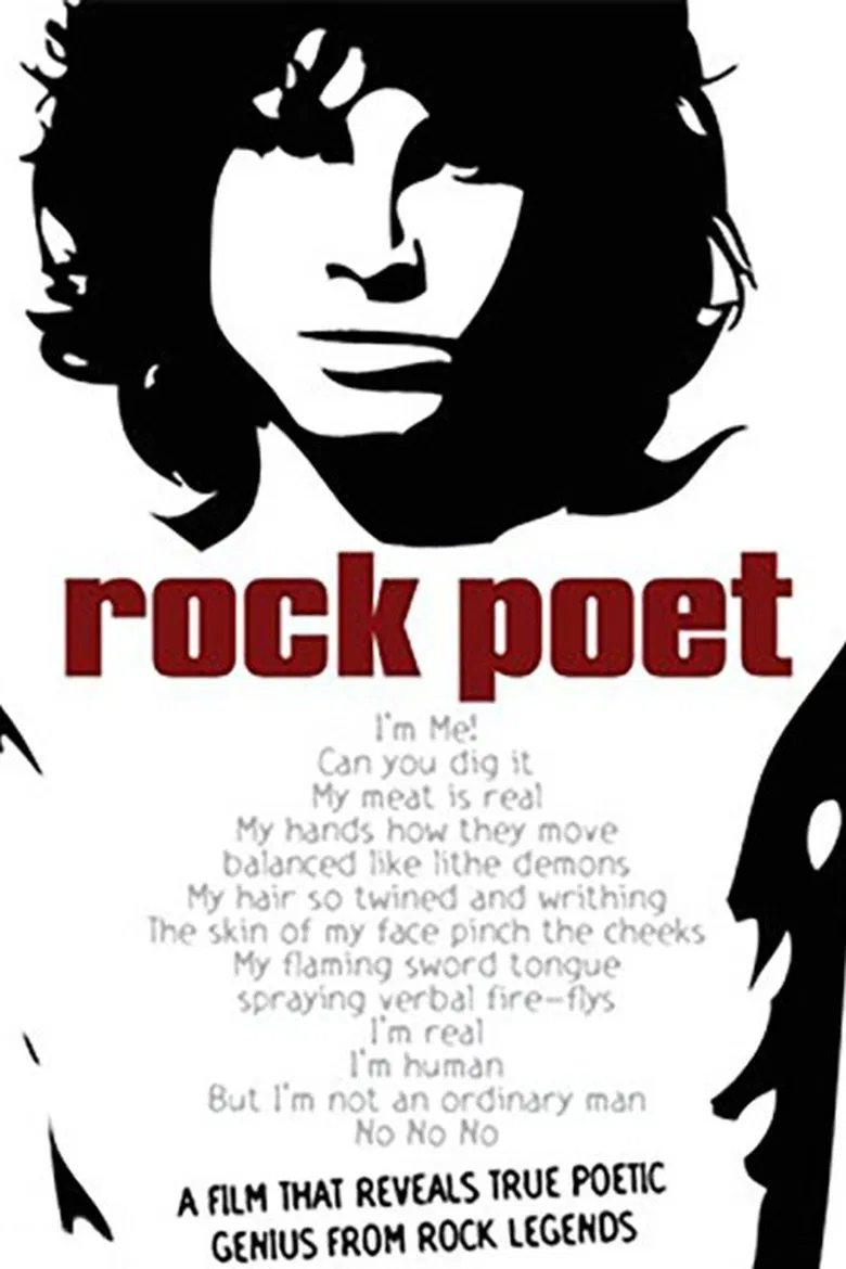 Rock Poet: Jim Morrison poster background