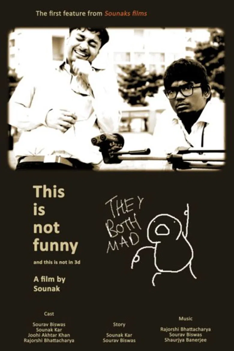 This Is Not Funny poster background