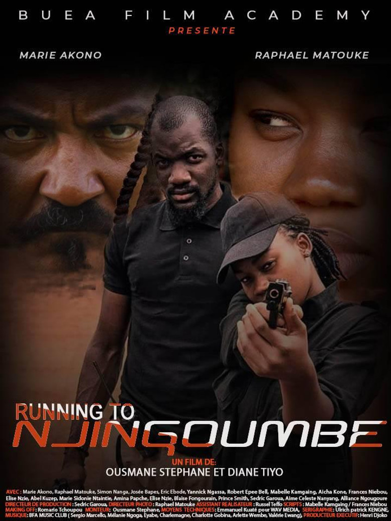 Running to Njingoumbe poster background