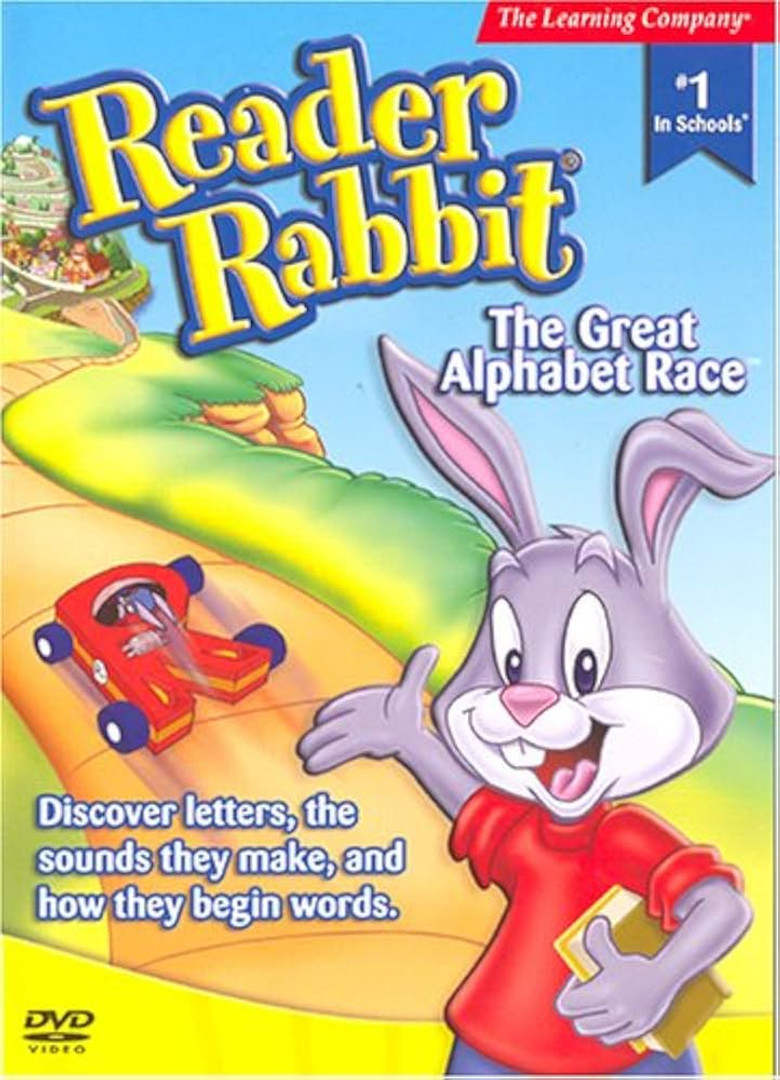 Reader Rabbit: The Great Alphabet Race poster background