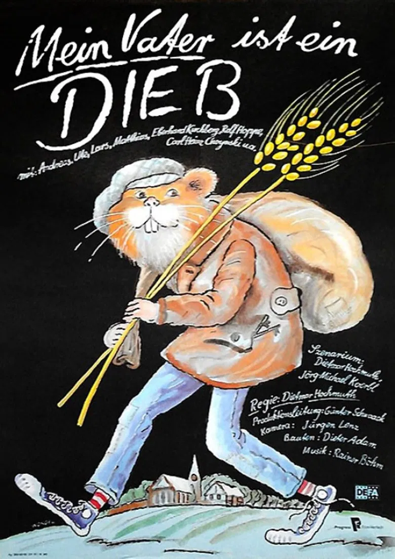 Mein Vater ist ein Dieb poster background