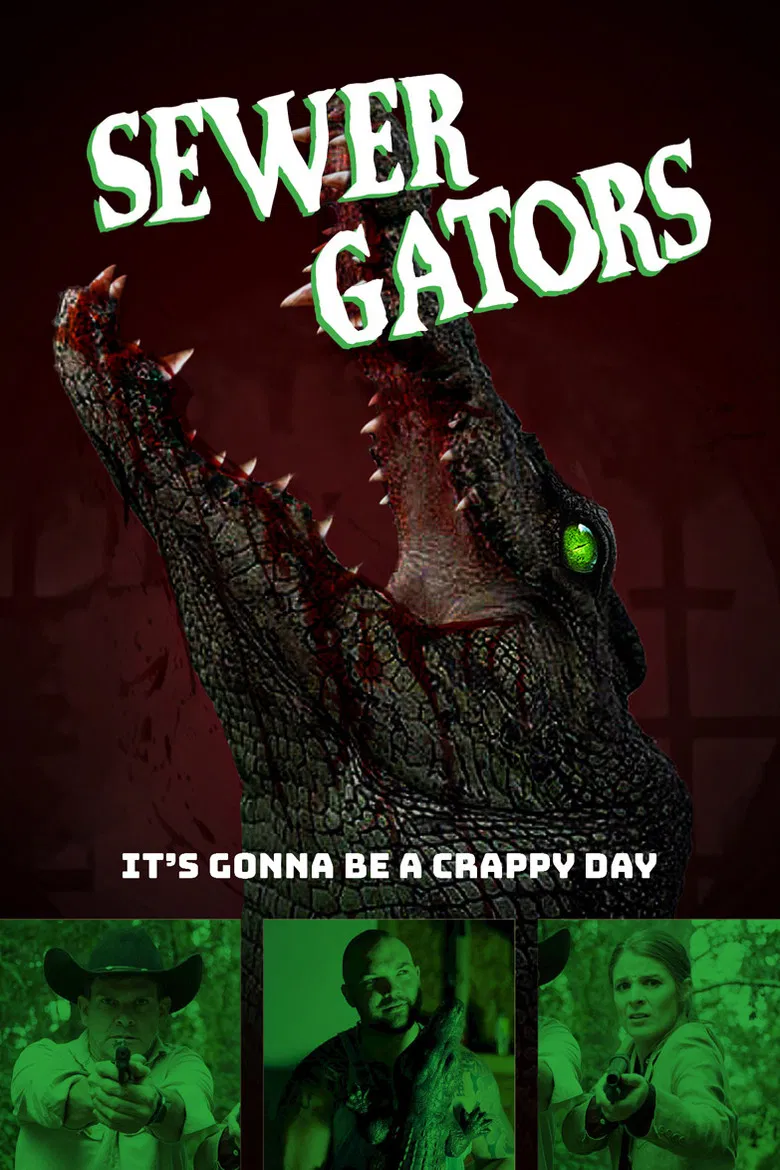 Sewer Gators poster background
