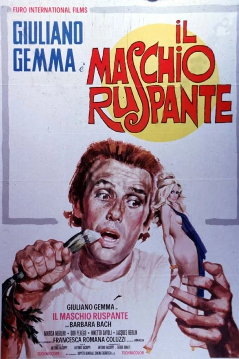 Il maschio ruspante poster background