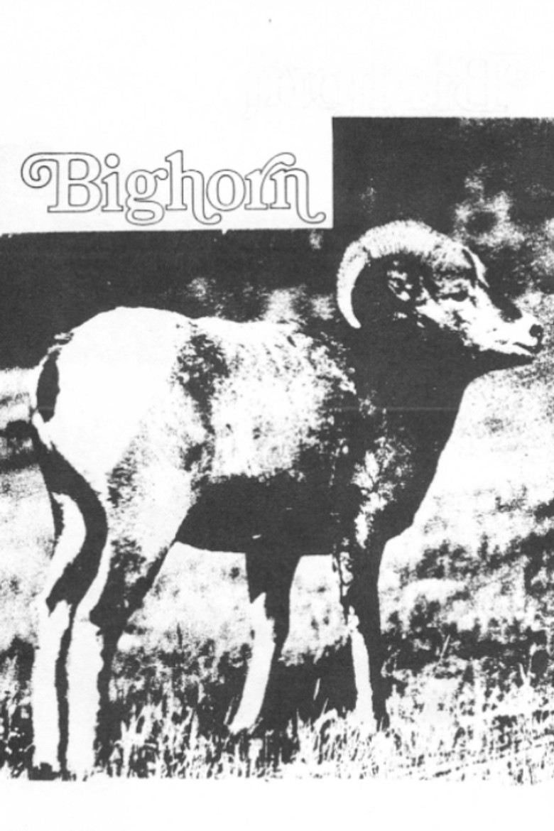 Bighorn poster background