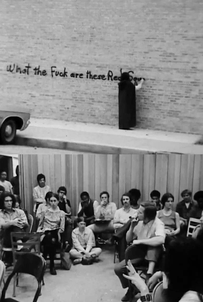 What the Fuck are These Red Squares? poster background