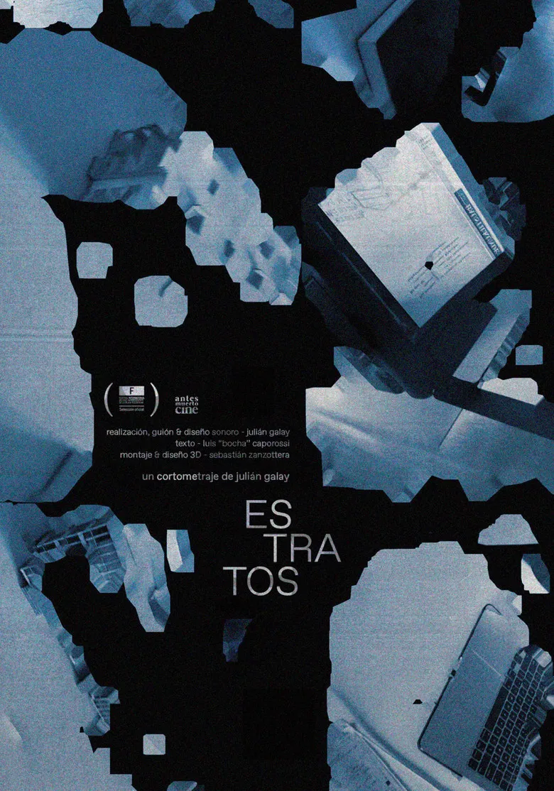 Strata poster background