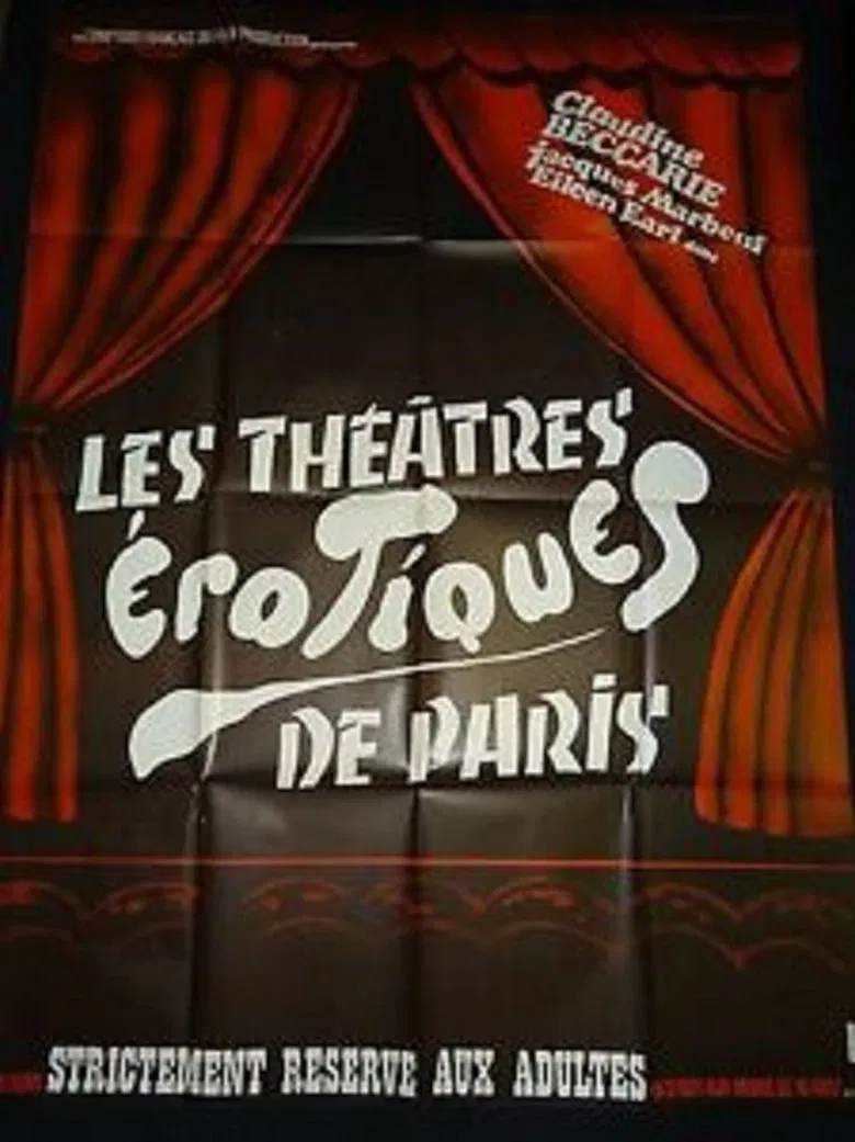 Les théâtres érotiques de Paris poster background