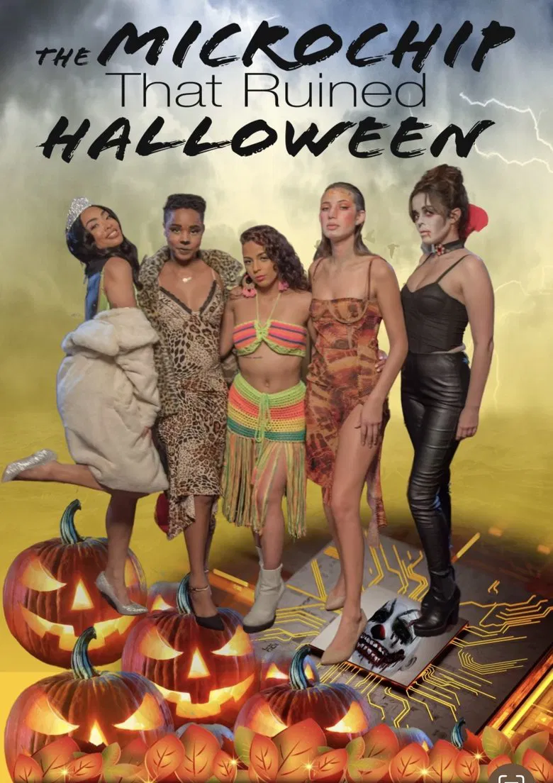 The Microchip That Ruined Halloween poster background