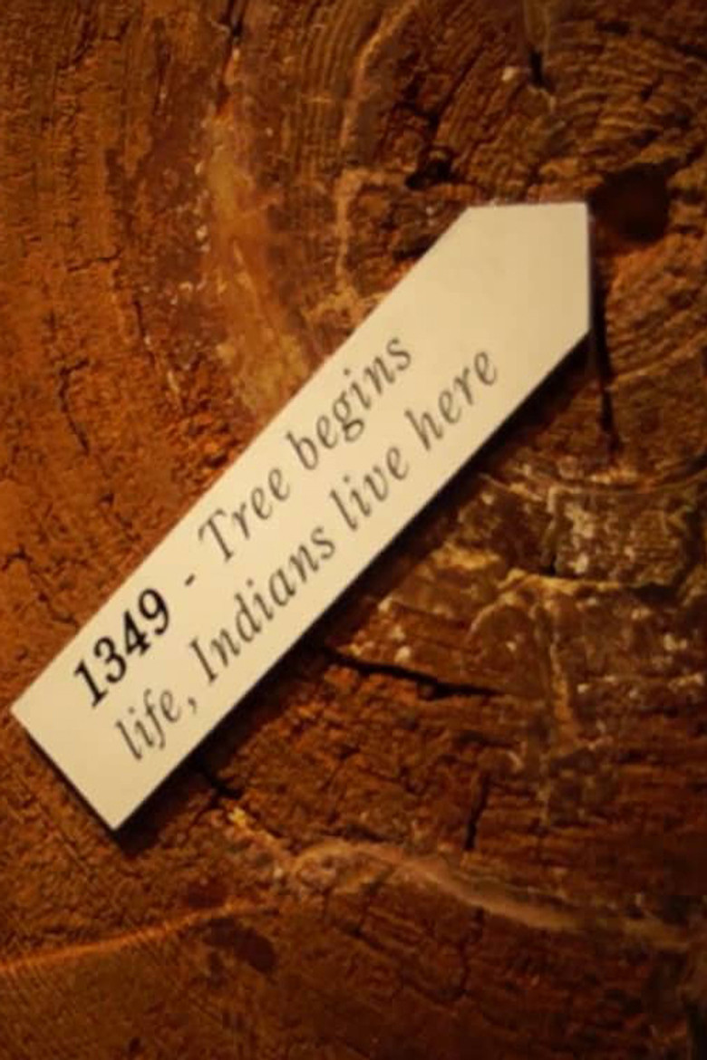 Tree Begins Life, Indians Still Live Here poster background