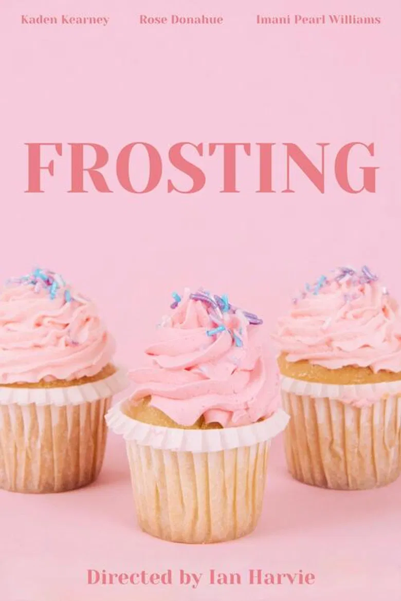 Frosting poster background