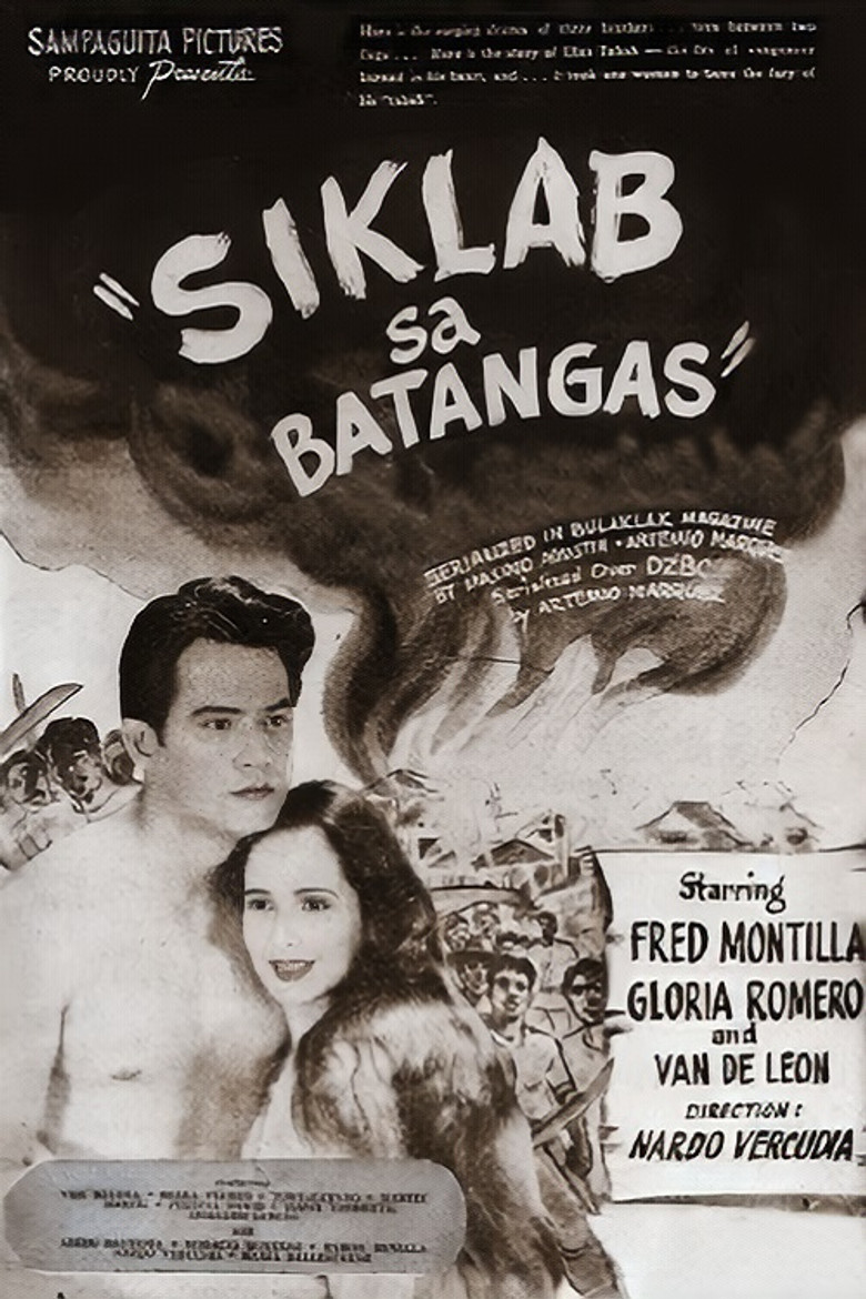 Siklab sa Batangas poster background