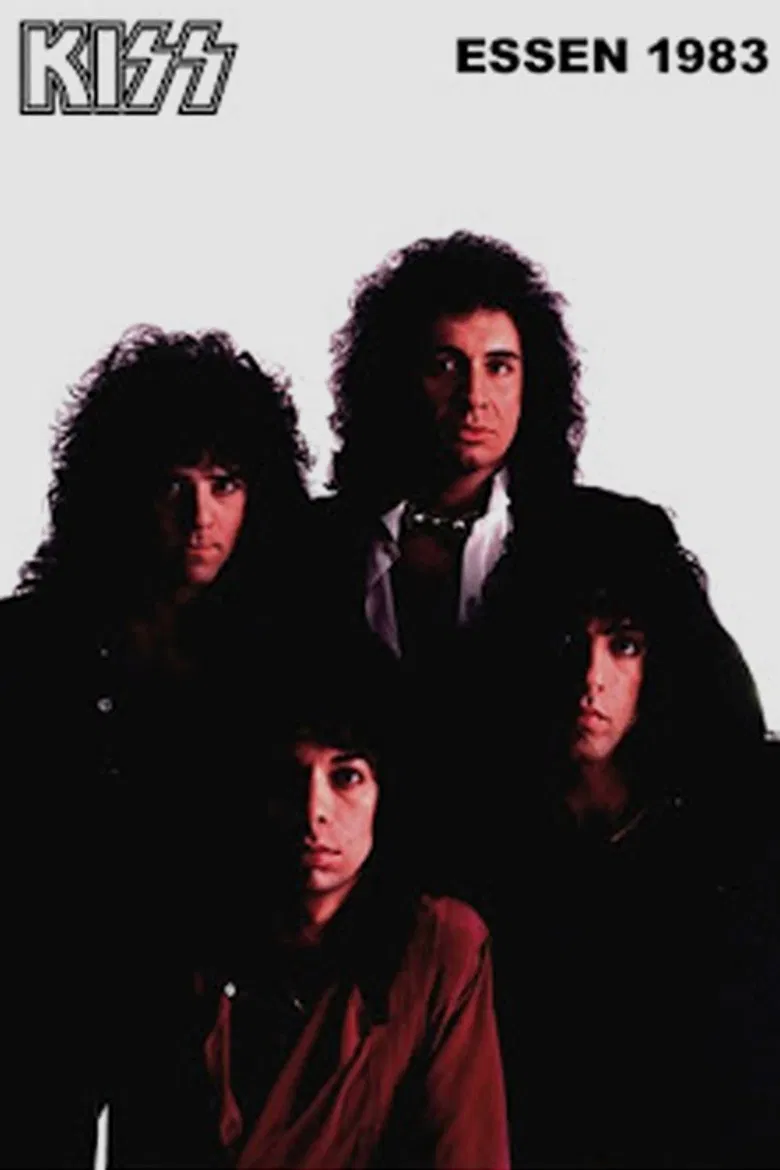 Kiss [1983] Essen 1983 poster background