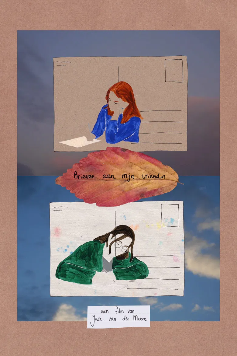 Letters to my friend poster background