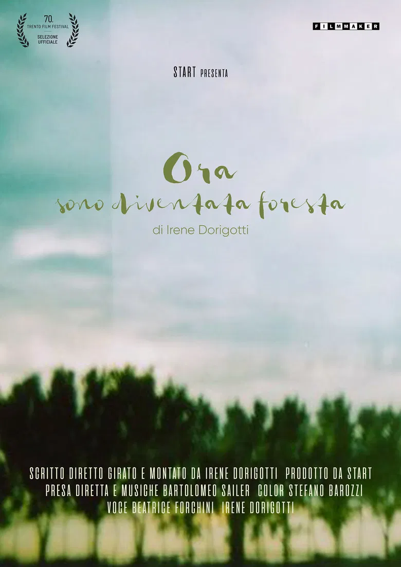 Ora sono diventata foresta poster background