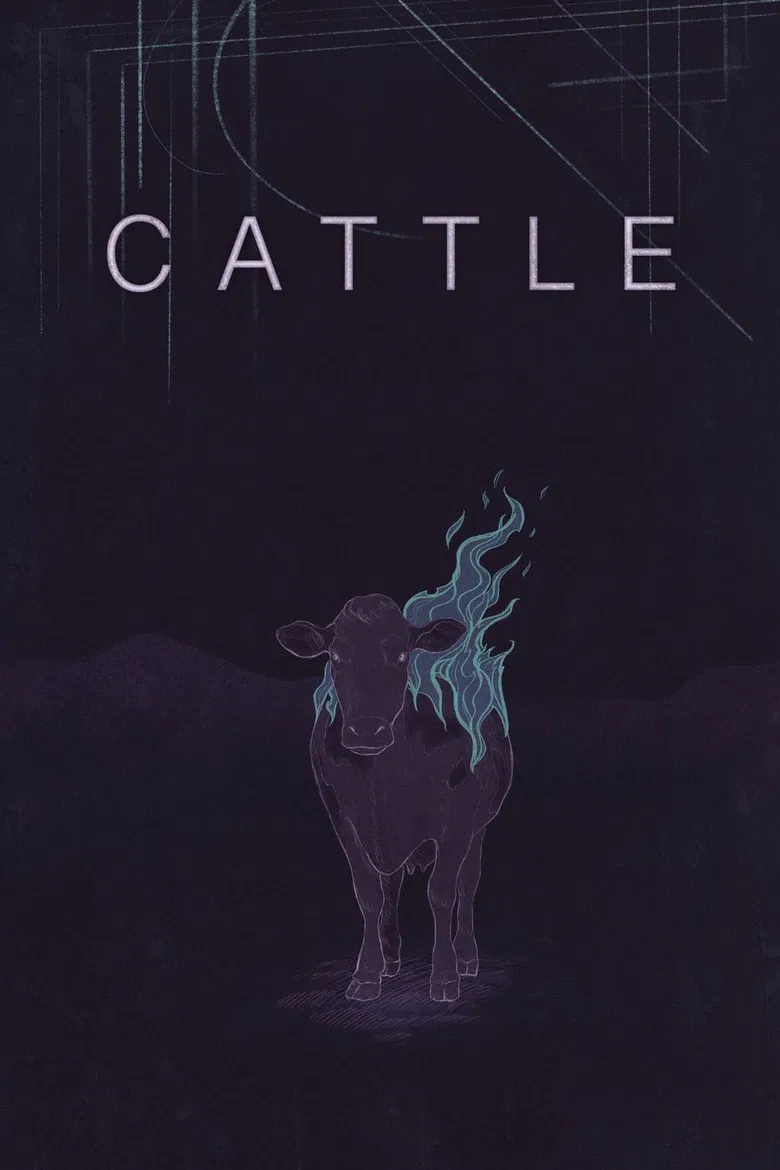 Cattle poster background