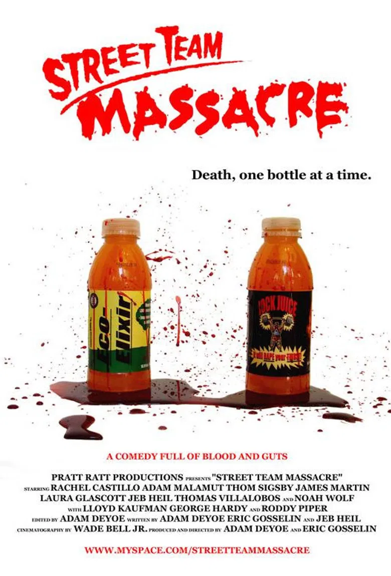 Street Team Massacre poster background