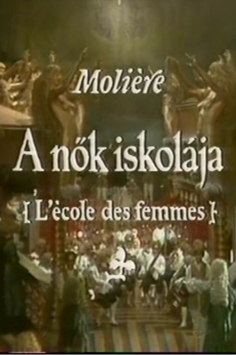 Moliére - A nők iskolája poster background