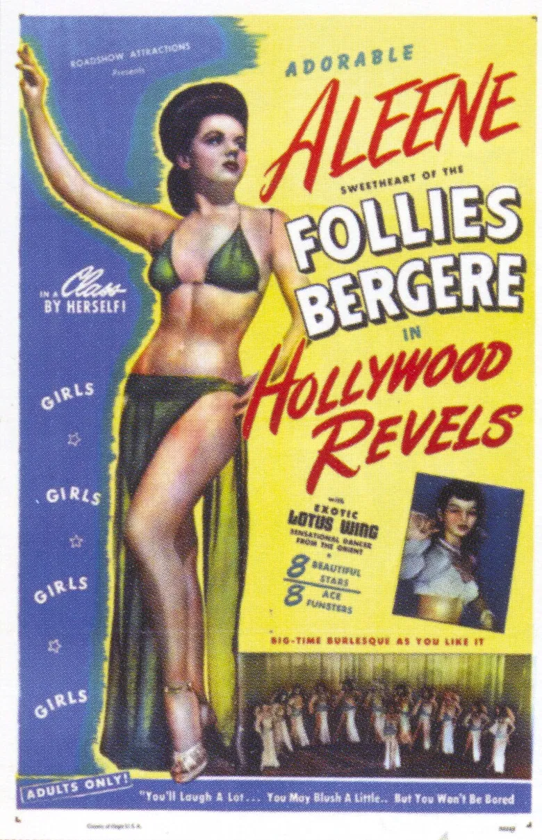 Hollywood Revels poster background