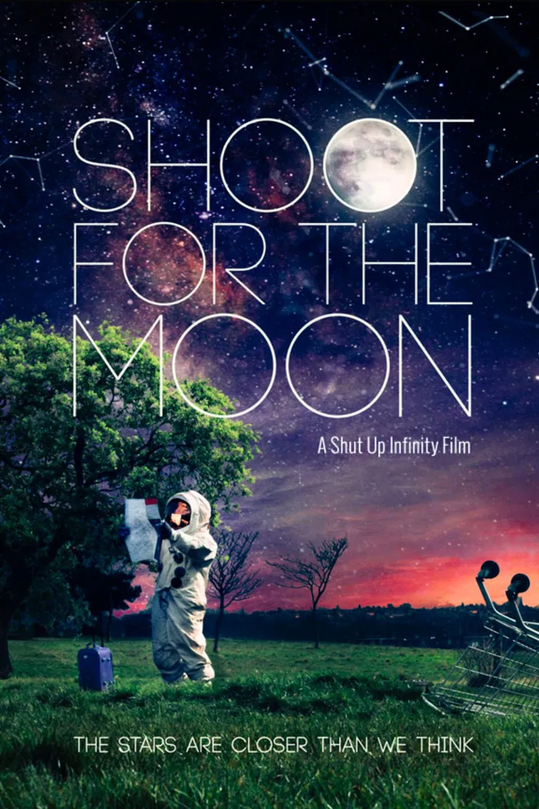 Shoot for the Moon poster background