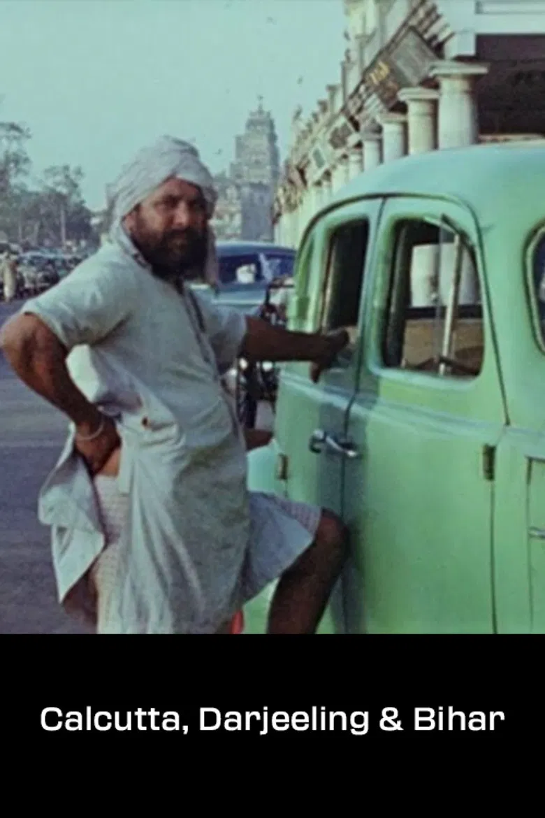 Calcutta, Darjeeling & Bihar poster background