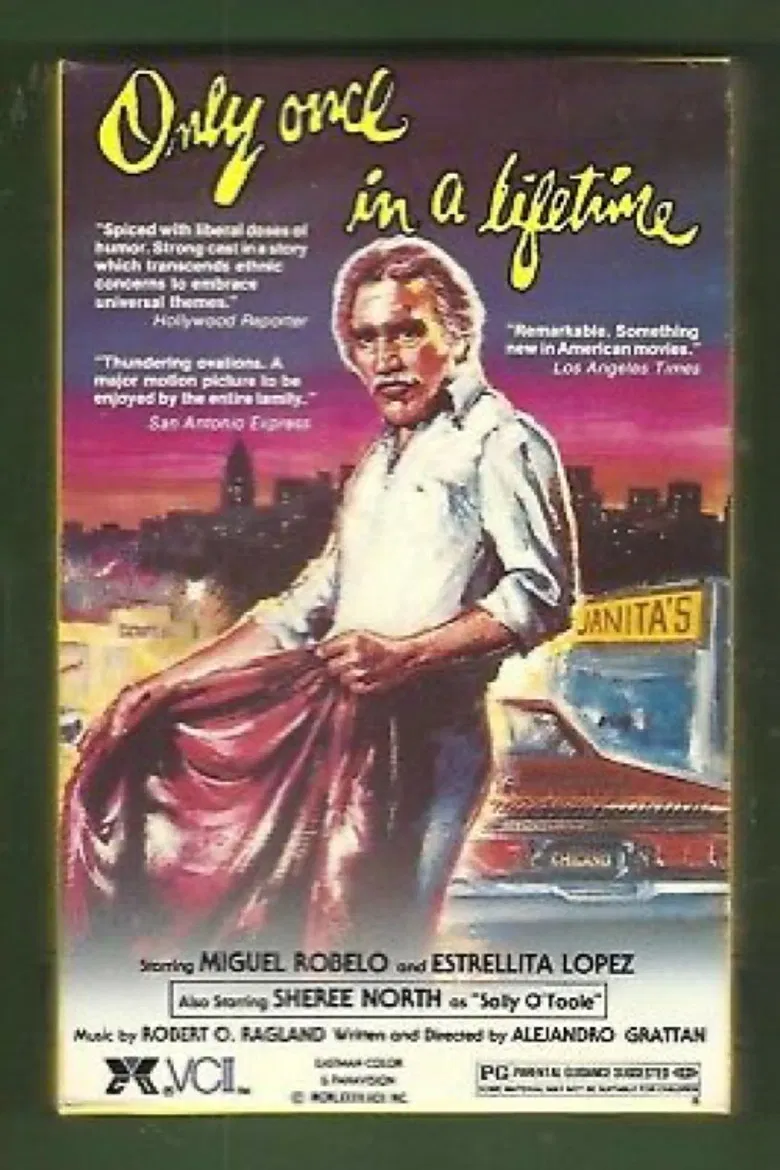 Only Once in a Lifetime poster background