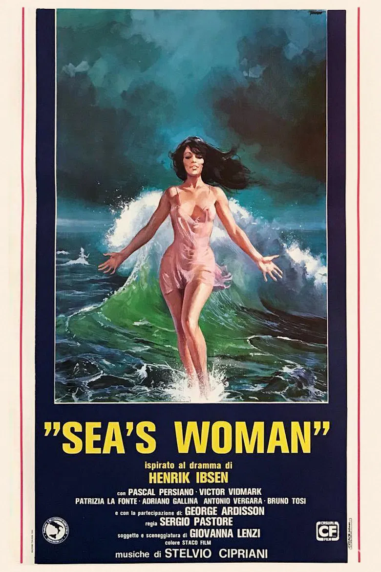 La donna del mare poster background