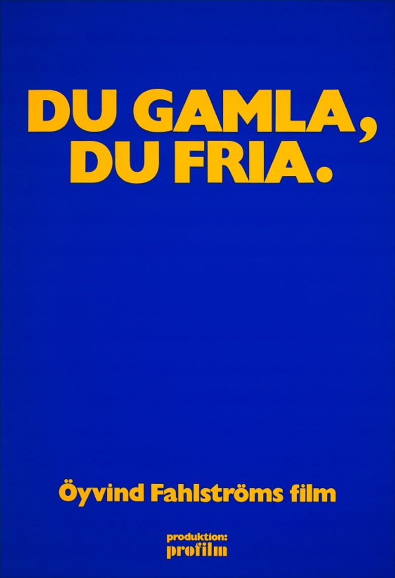 Du gamla, du fria poster background