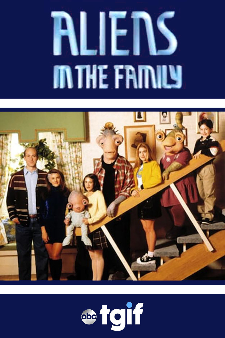 Aliens in the Family poster background