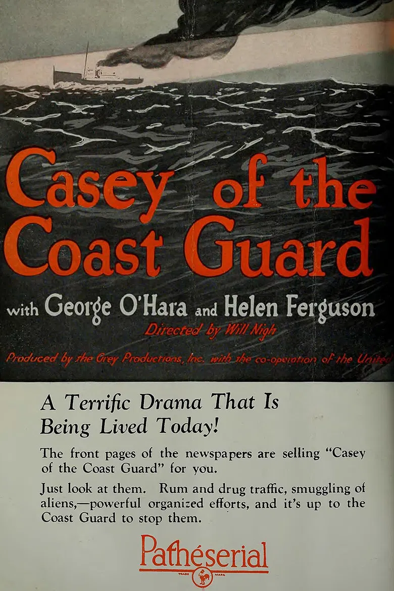Casey of the Coast Guard poster background